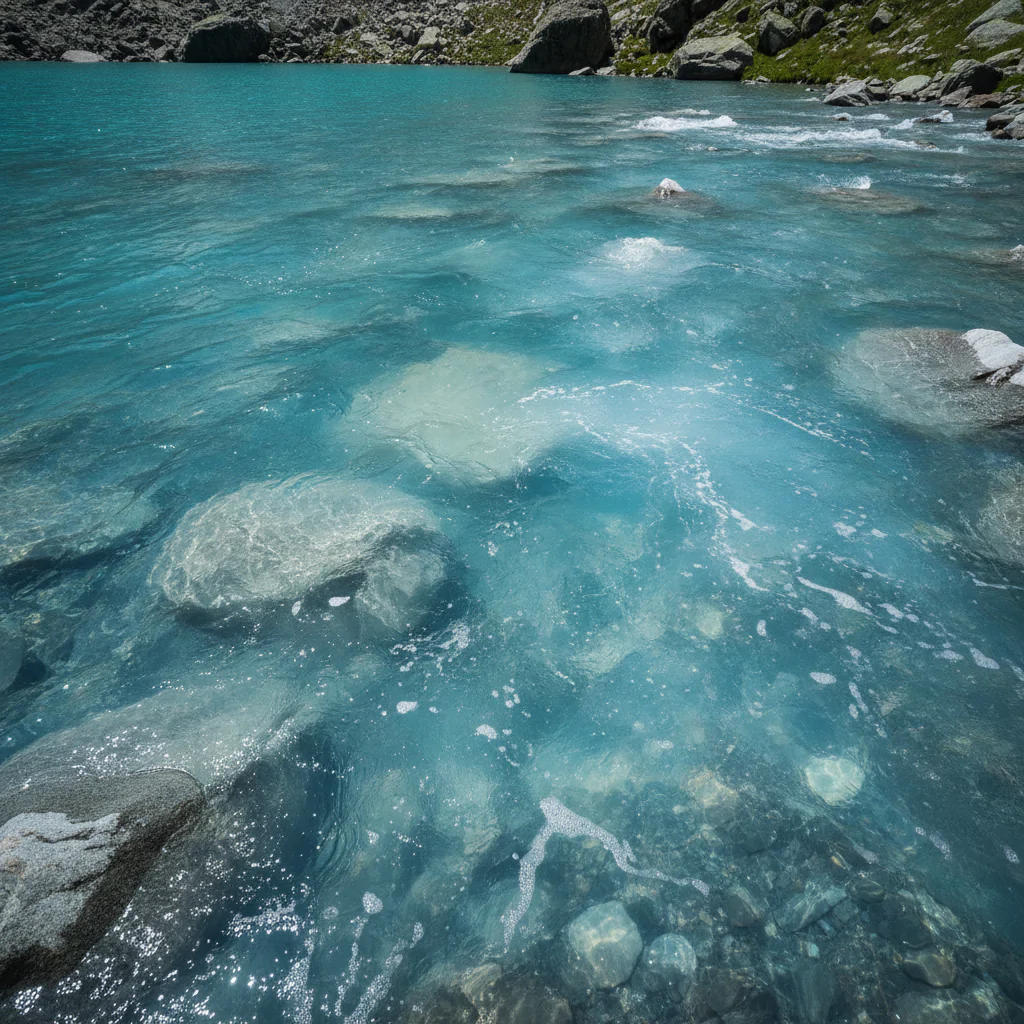 Ледниковая вода Бадукских озер