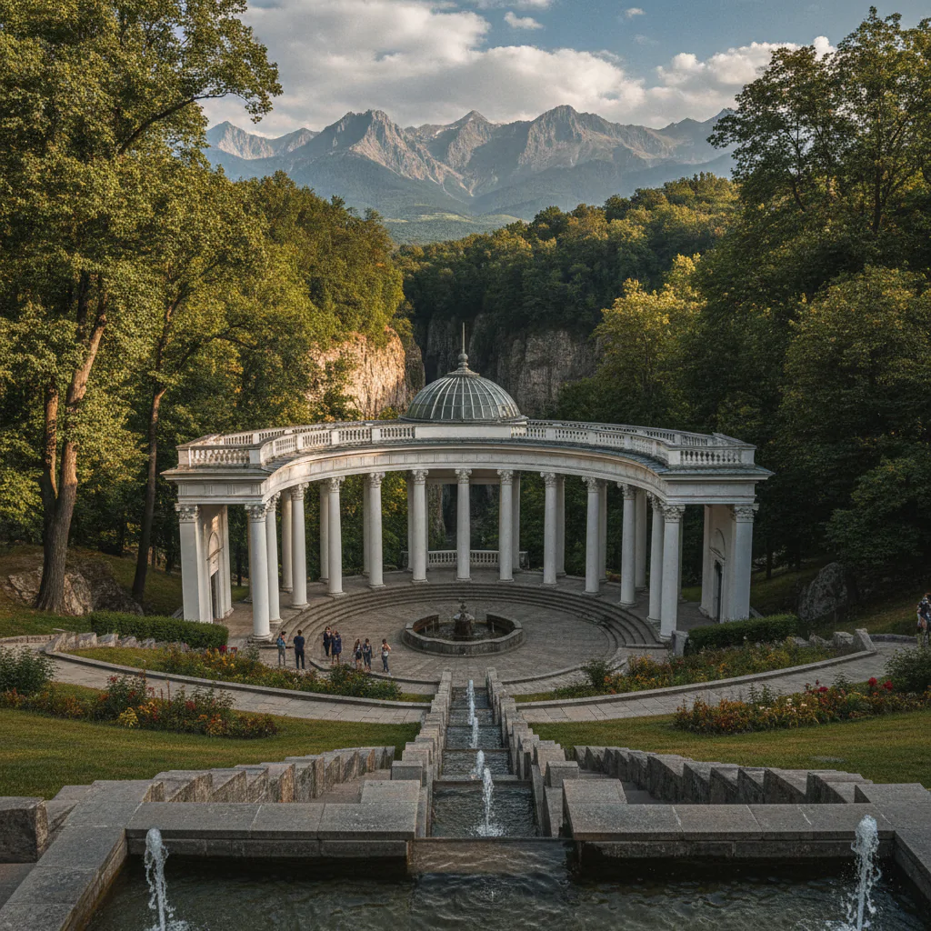 Нарзанная галерея в Кисловодске