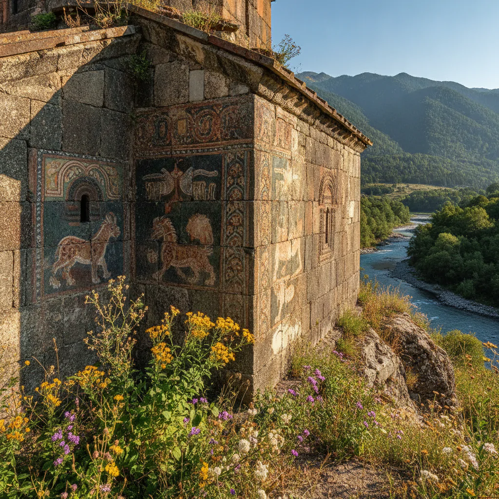 Шоанинский храм в лучах солнца