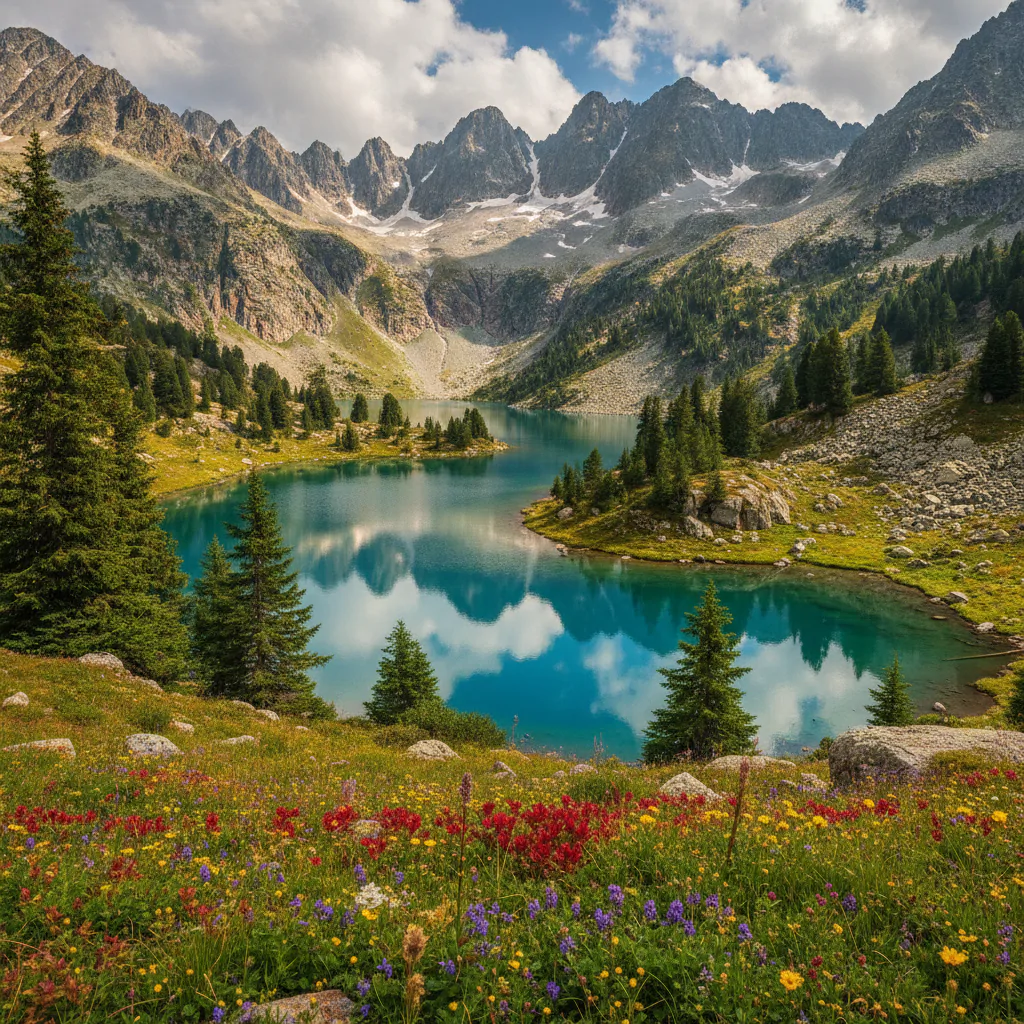 Софийские озера в лучах солнца