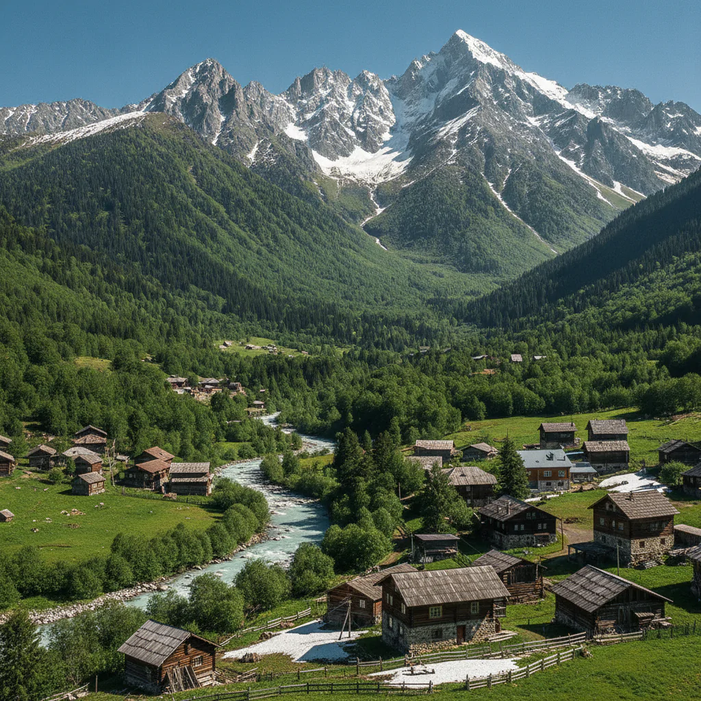 Горы Домбая